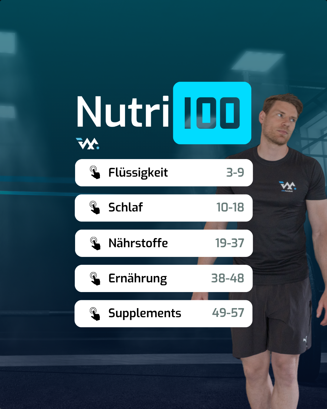 Nutri 100 - Das Nährstoff- und Gesundheitskonzept für Handballer
