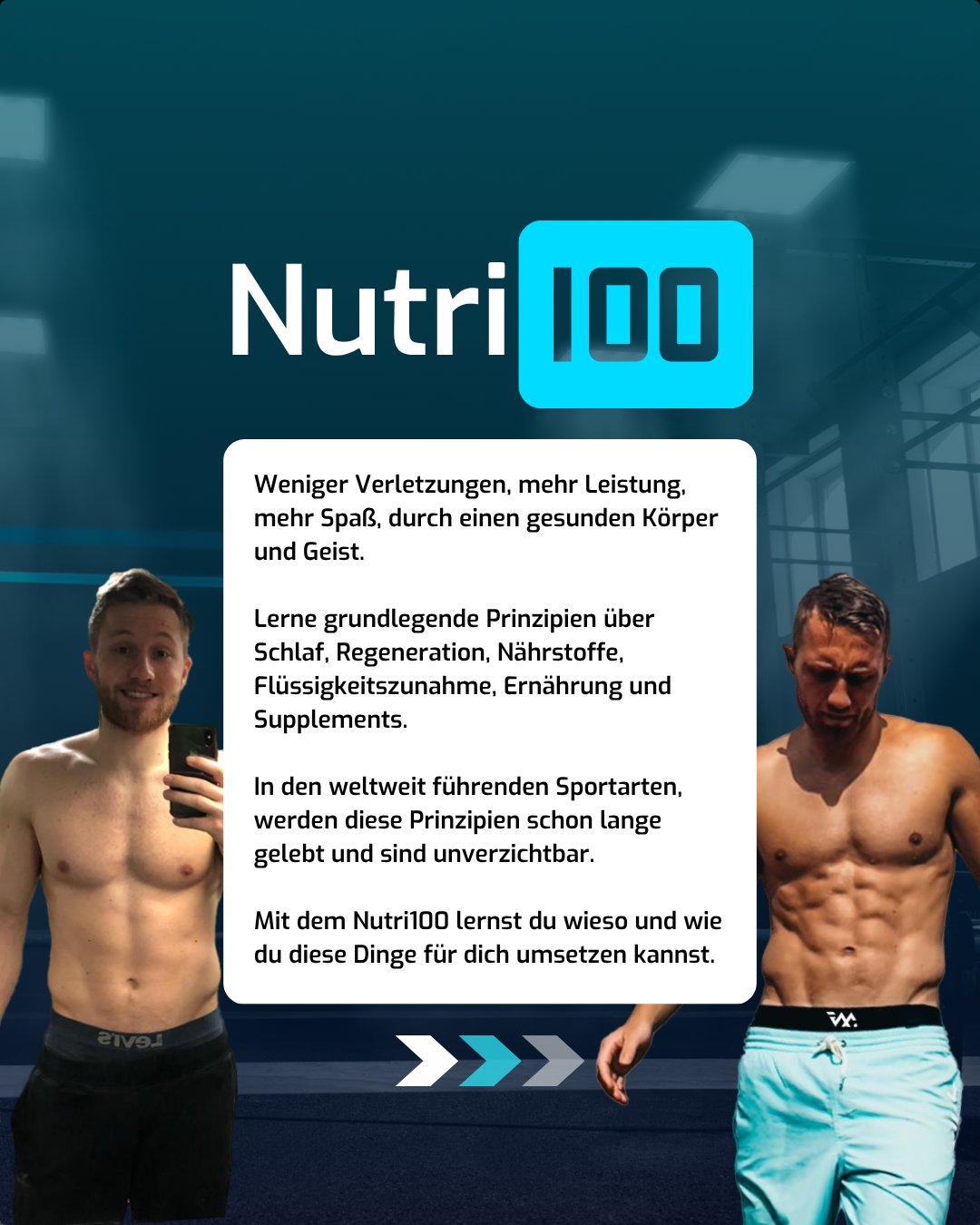 Nutri 100 - Das Nährstoff- und Gesundheitskonzept für Handballer