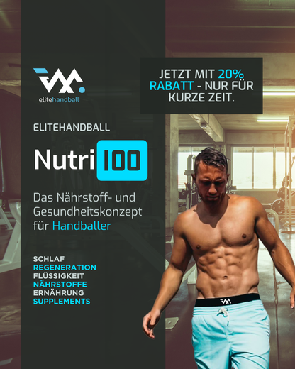 Nutri 100 - Das Nährstoff- und Gesundheitskonzept für Handballer